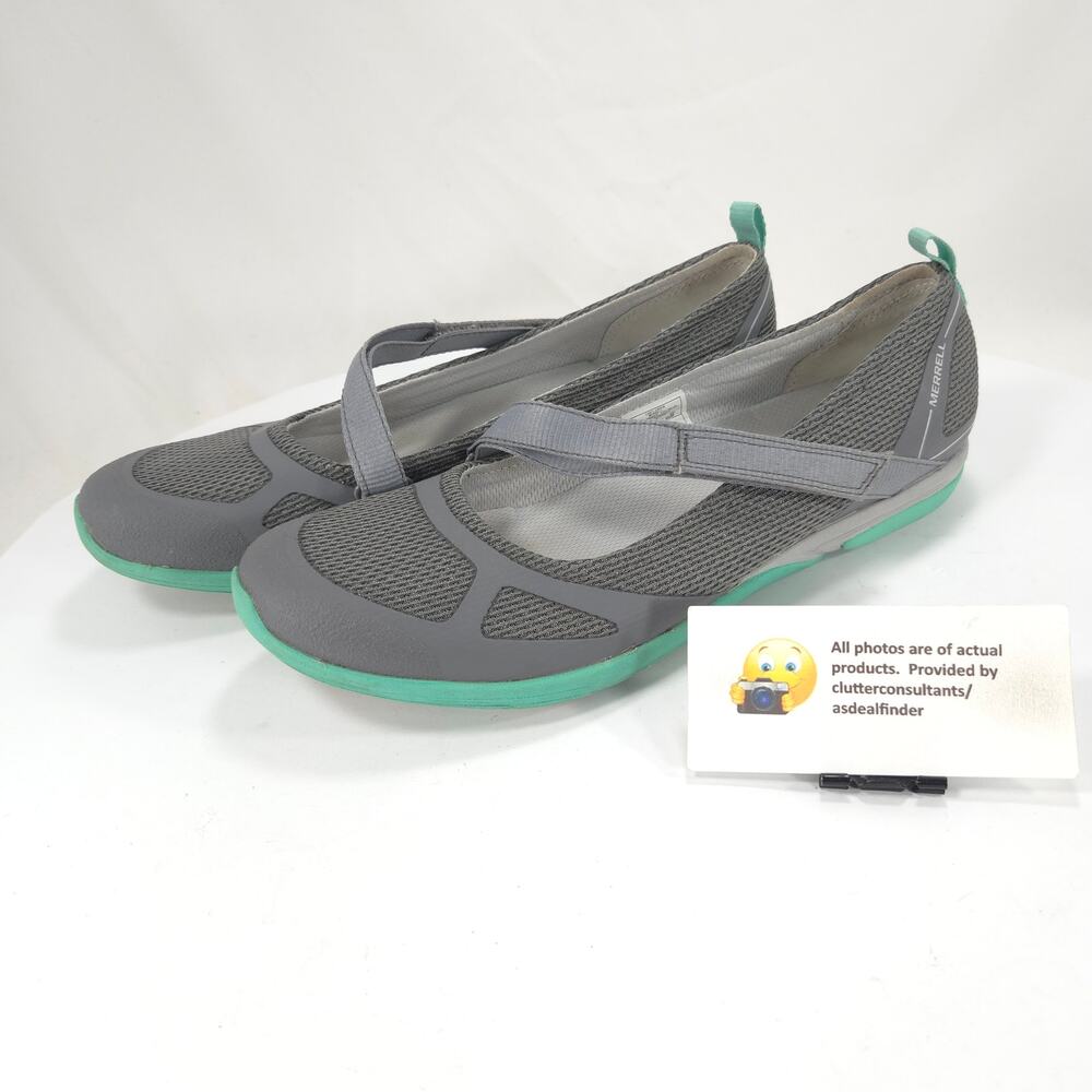 Merrell Casual Mary Jane Flat Womens Size 9 J55092 Gray Blue